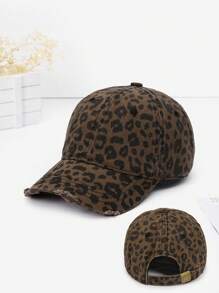 1 bucată nouă șapcă de baseball cu imprimeu leopard pentru bărbați și femei, parasolar la modă și respirabilă pentru uzura zilnică, protecție solară pentru călătorii, șapcă de baseball, ținută elegantă și exterioară
