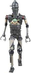 Star Wars: The Mandalorian - Black Series - Deluxe IG-12 & Grogu Action Figure 2-Pack  [COLLECTIBLES] Action Figure, Collectible - Multicolor - View 3