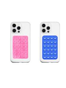 10pcs Double-Sided Silicone Suction Cup Upgrade Suction Cup Card Package Square Single Sided Phone Suction Cup Holder Adhesive Phone Case Holder Silicone Phone Accessories For Women For Men Wallet Mini Wallet Purse Wallet Magsafe Wallet Card Wallet