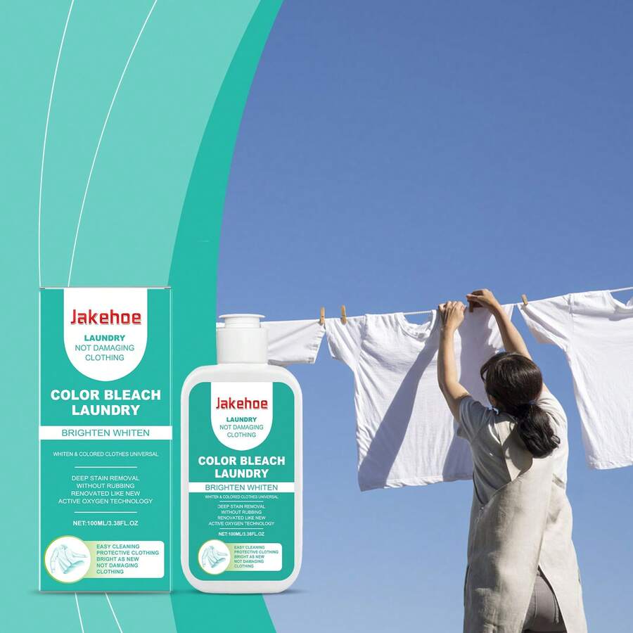 彩色漂白洗衣粉温和护理去除油污持久留香清洁洗衣粉可保持衣物原色鲜亮