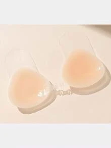 硅胶露背聚拢文胸隐形粘合式乳房提升乳沟增强文胸适用于婚礼、泳装 - 彩色 - 查看 9