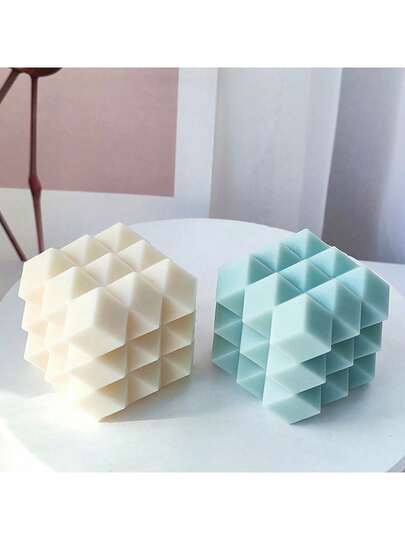 Diamond Cube DIY Handmade Fragrance Plaster Multifunctional Silicone Mold