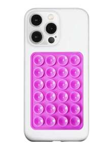 10pcs Double-Sided Silicone Suction Cup Upgrade Suction Cup Card Package Square Single Sided Phone Suction Cup Holder Adhesive Phone Case Holder Silicone Phone Accessories For Women For Men Wallet Mini Wallet Purse Wallet Magsafe Wallet Card Wallet