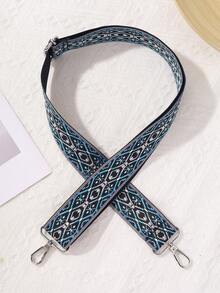 Retro Embroidery Jacquard Wide Strap Shoulder Crossbody Bag Accessory Long Strap Replacement Bag Strap Boho Western