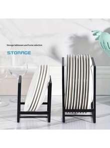 1 件日式厨房碗碟架、碗碟沥水架、碗碟收纳架 - 彩色 - 查看 5