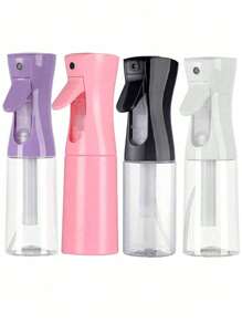 1Pc Continuous Spray Bottle For Hair (200ml) Empty Ultra Fine Plastic Water Mist Sprayer – Ultra Fine Continuous Water Mister Spray Bottle For Plants, Home Cleaning, Barber Use, Hairstyling, Skin Care & More