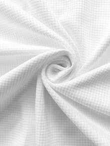 Plus Size Men's Summer Casual Set, Zipper Polo T-Shirt And 3D Print Jogging Shorts 2 Pieces Outfit, Suitable For Vacation & Daily Wear, Cozy Outfits