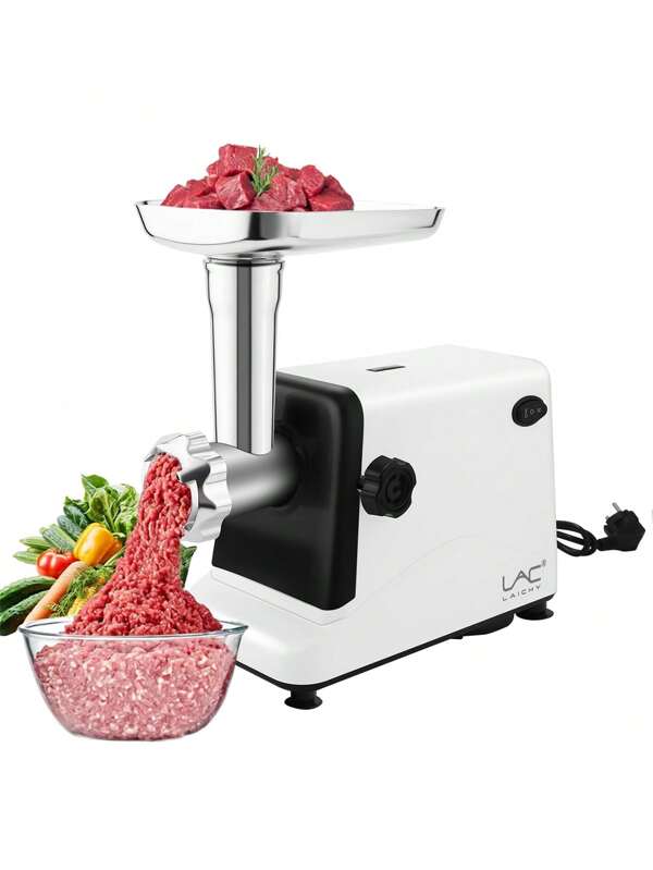 LAC 1pc UE Plug Powered Household/Commercial Electric Multifunctional Meat Grinder com Sausage Maker