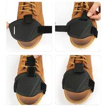 1 pieza Cubierta de zapato para palanca de cambios de motocicleta, Protector de palanca de cambios de motocicleta duradero, Cubierta de zapato antideslizante para protector de palanca de cambios de equipo de conducción, Antideslizante para mayor agarre - 1 pieza - Ver 5