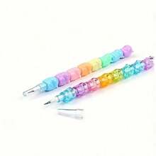 2/3 件/套，可爱熊免削自动铅笔学生书写笔学校办公用品铅笔文具礼品，返校，学校用品，卡哇伊文具，学校颜色，文具， - 彩色 - 查看 6