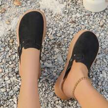 Women's Comfort Platform Slip-On Mules With Soft Padded Footbed, Closed Toe, Thick Sole, Spring/Summer 2025 New Arrival