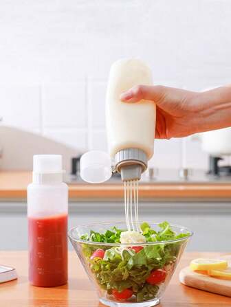1 pezzo Dispensatore di plastica multiuso per condimenti, contenitore per condimenti di insalata, in qualsiasi colore