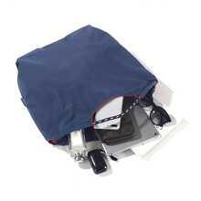 Embroidered Pattern Shopping Bag, Large Capacity Travel Tote Bag, Nylon Pull Handle Handbag - Multicolor - View 6