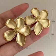 Fashionable Floral Earrings, Versatile & Beautiful For Daily Wear - Earrings 7 - View 3