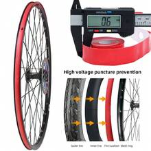 700C Fixie 自粘式轮胎内衬，尼龙内衬，27.5 英寸防滑网状表面，26 英寸山地自行车轮胎内衬，29 英寸