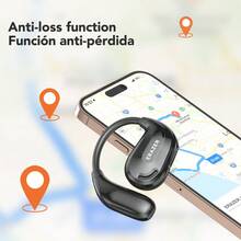 ERAZER XT66PRO AI Translation Wireless Earbuds, Built-In Microphone, OWS Wireless Earphones, HIFI Sound Quality - Black - View 3