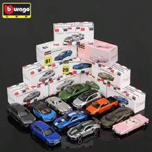 Bburago 1:64合金车Polic E系列赛车模型仿真汽车模型雪佛兰Polic E汽车模型收藏送男士生日礼物迷你微型跑车模型 - 1:64 2004 CHEVRIKET SIKVERADIO SS - 查看 5