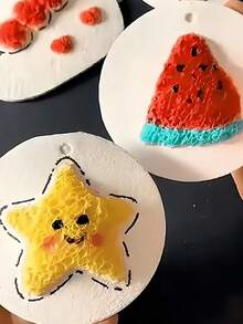 20 件/10 件 DIY 水彩泡沫纹理绘画空白海绵，泡沫膨胀艺术工艺纸，创意绘画用品绘图板，非常适合 DIY 工艺品、派对工艺品和想象力游戏，适用于 DIY 活动和活动派对、学校、办公室、家庭活动互动、情感交流