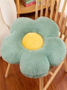 1pc Flower Shaped Throw Pillow Cushion - Multifunctional Comfortable Seat Cushion | Festive Decor Essential (Halloween/Christmas) | Suitable For Sofa, Window Seat, Reading, Leisure, Home Room Decoration