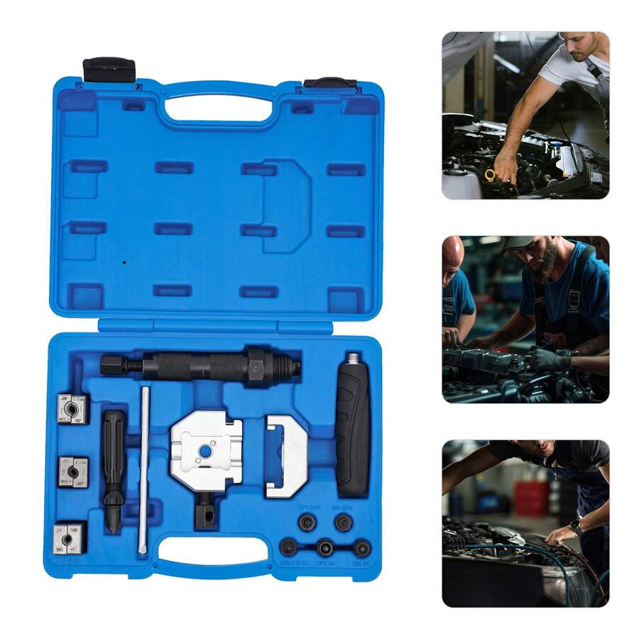 YUNRUX 18-Piece Hydraulic Flaring Tool Brake Line Flaring Tool Flaring Tool Set
