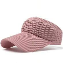 3pcs/1pc Women's Sun Hats, Women's Knitted Elastic Sports Hats, Breathable Wide Brim Golf Caps - Multicolor - View 13