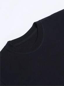 Camiseta de Bulldog Francés con Bandera Americana del 4 de Julio, Día de la Independencia, 100% Algodón, Cuello Redondo, Regalo de Halloween, Acción de Gracias, Navidad para Hombres, Mujeres, Familia, Amigos, Regalos de San Valentín para Novio, Novia, S-XXXL - Negro - Ver 5