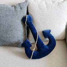 1pc Fabric Anchor Ocean Theme Decorative Throw Pillow/Cushion, Suitable For Living Room, Bedroom, And Other Home Decor, Indoor Sofa Home Decor Pillow, All Season Home Decor Cushion