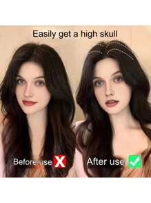 2pcs Volume Booster Plastic Hair Non-Marking Clips, Effortless Hairstyle Tool For Root Lift & Bangs