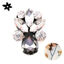 1-20pcs/Set Handmade Self-Adhesive Diamond Rhinestone Multicolor Water Drop Glass Decoration, Suitable For Shoes, Clothing, Bags, Accessories, Hair Clips, Non-Woven Fabric Clothing Accessories, Elegant Quality And Careful Craftsmanship