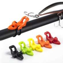 1/3/5件/10件/20件鱼竿钩固定器，诱饵挂钩，鱼钩固定架，钓鱼工具（颜色随机） - 彩色 - 查看 8