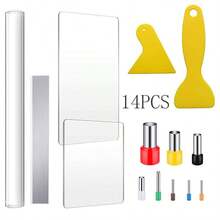 13pcs Pottery Tools Set, Ceramics Sculpting Carving Knives, Ribs, Sponge, Piercing Needles, Soft Clay Modeling Tools - Clay Tools - View 5