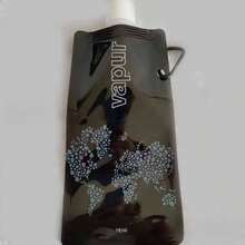 1pc Vapur Collapsible Water Bottle, 500ml Capacity, For Bicycling, Hiking, Outdoor Sports - Multicolor - View 2