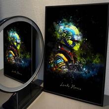 1pc/3PCS Wall Arts Posters Pop Anime F1 Racing Driver Legendary Anime Poster Decoration Painting Wall Art White Wall Decoration Frameless/Framed Canvas Art - Multicolor - View 19