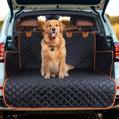 Tapsin Dog Pet Car Seat Cover Boot Liner Non-Slip Scratchproof Dirt Resistant For Truck Stack Baggage PAicnicked