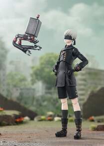 Bandai - Nier:Automata Ver1.1A - S.H.Figuarts - 9S  [COLLECTABLES] Figure, Statue, Collectible