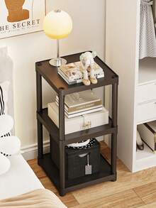 1pc 3-7 Tier Free Installation Storage Rack, Floor Standing Shelf For Kitchen, Living Room, Bedroom, High Capacity Home Decor - Multicolor - View 10