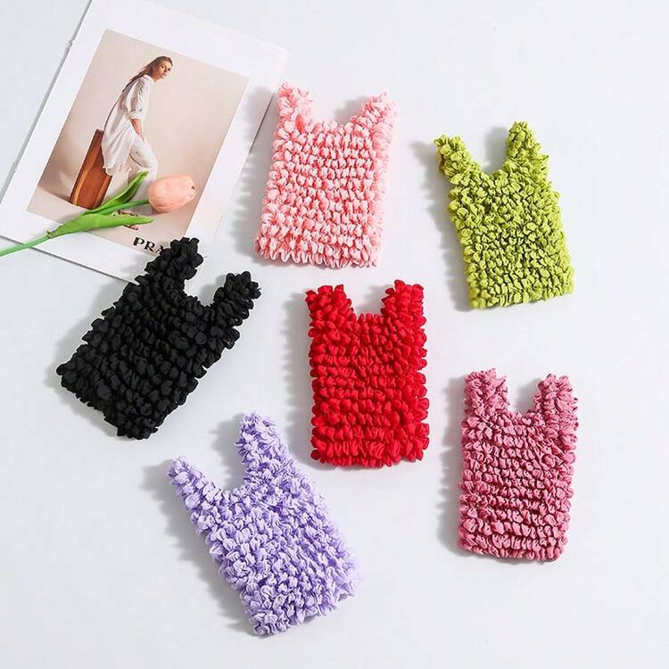 قطعة واحدة من الحقيبة السحرية المتعددة الاستخدامات، حقيبة قابلة للطي والتوسع بسعة كبيرة ومطاطية متعددة الاغراض للتسوق - متعدد الألوان - مشاهدة 11