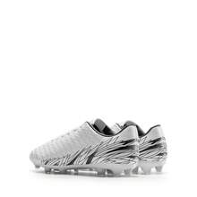 Men's Firm Ground Soccer Cleats Shoes - Black and White - View 8