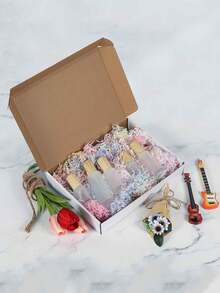 8pcs/4pcs/1pc - Bulk Brown Paper Boxes With Lock, Mailbox Packaging Boxes Suitable For Small Businesses, Medium Cardboard Gift Boxes For Packaging And Mailing Gifts - Gift Packaging - Small Gift Packaging - White - View 5