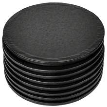 1/3 PCS 10/12/14inch White Gold Black Cake Boards Cake Drum 10 Inch Round, 1/2" Thick Cake Decorating Supplies Sturdy Corrugated Cardboard For Multi-Layer Cakes - Multicolor - View 9