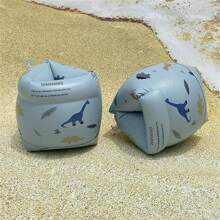 1 Pair Summer Inflatable Arm Bands, Pool Party Arm Sleeves, Armband, Water Weight Limit 44.09-99.21 Lbs