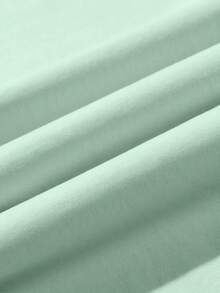 NEON DUSK Men's Cartoon Print Light Green T-Shirt - Green - View 5