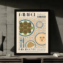 1 件/3 件墙面艺术海报复古咖啡香蕉船寿司拉面复古韩国美食海报精美客厅酒吧美学装饰墙面装饰无框/有框帆布艺术厨房装饰 - 彩色 - 查看 15