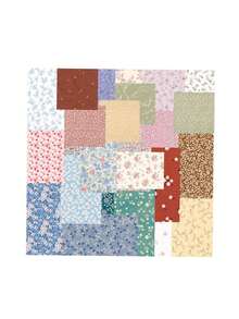 1包60张复古花卉剪贴簿装饰材料纸，各种尺寸，适用于DIY手工制作、返校季、家居和办公用品（请注意尺寸） - 彩色 - 查看 6