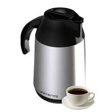 Stainless Steel Thermal Bottle 600ml Berlin Coffee Milk Tea Chimarrão Hot Water - Unitermi - Bạc - Xem 1