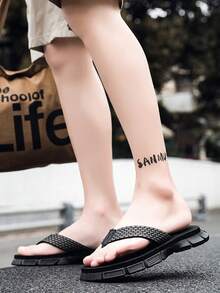 2025 New Comfortable, Fashionable, Lightweight Flip Flops - Black - View 4
