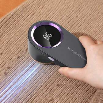 1pc Wireless Rechargeable Portable Lint Remover, Fabric Shaver And Fuzz Removal, Sweater Defuzzer