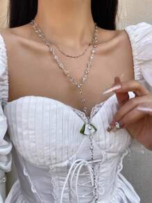 Silver Transparent Glass