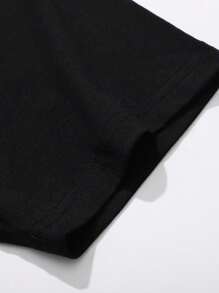 Übergrößen Herren T-Shirt mit personalisierbarem Text/Foto (bis zu 6XL): Muskel-Fit Text/Foto Shirts - Wo große Körperrahmen auf noch größere Persönlichkeiten treffen, Mehrzweck-Einsetzbarkeit wie Fitness/Nachtclub/Geschäftsfreizeit usw.