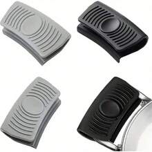 2/4pcs Silicone Pot Handle Covers For Cast Iron Pans - Heat Resistant, Non-Slip Grip, Anti-Scalding Protection, Slip Proof Kitchen Items, Practical Holiday Home Gift